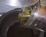 A picture of step 4 of Aloo (potato) bada with curry.