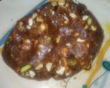 A picture of step 3 of Dryfruit Dates laddoo.