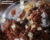 Foto langkah ke 2 dari resep Spaghetti Carbonara Tanpa Tepung.