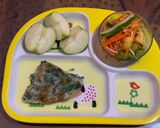 Foto langkah ke 4 dari resep 15. Telur bayam (diet).