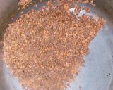 A picture of step 1 of Malka Masoor Daal.