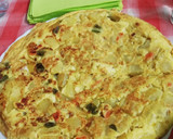 Foto del paso 4 de la receta: Tortilla de verduras 🥗