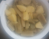 Foto del paso 5 de la receta: Cardo con langostinos 👌😋