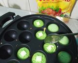 Foto langkah ke 5 dari resep Kue cubit pandan nangka.