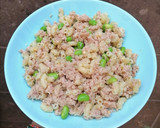 Foto del paso 3 de la receta: Pasta con atún y edamames 🍝