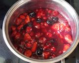 A picture of step 3 of Red Berry Compote (Rote Gruetze).