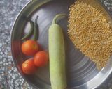 लौकी कद्दू दाल (Lauki Kaddu dal recipe in hindi) रेसिपी चरण 1 फोटो