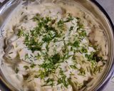 A picture of step 5 of Potatosalad.