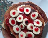A picture of step 8 of Vegan gluten free pancakes.