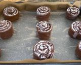 Pas rețetă Melcișori Rudy umpluți cu crema de brânza și ciocolată neagră 😋 2 fotografie