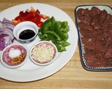 A picture of step 1 of Sautéed Beef Liver and Garlic Mashed Potatoes.