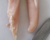 Foto del passaggio 1 della ricetta Crocchette Petto di Pollo Senza Glutine alla Fiorina Cassano