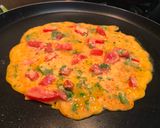 A picture of step 2 of Tomato Omelette.