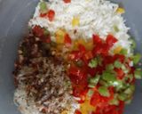 A picture of step 2 of Masoor Dal Paneer Stuffed Dhokla.
