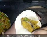 A picture of step 11 of Samosa with aloo stuffing.