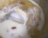 A picture of step 7 of Potato Halwa.
