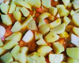 A picture of step 4 of Cabbage mixed veg.