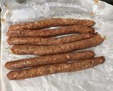 Une image de l'étape 1 de Maxi chipolatas marinées grillées ail et romarin.