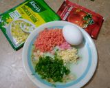 A picture of step 1 of Chicken Corn Soup.