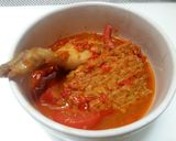 Foto langkah ke 8 dari resep Ayam Penyet Kuah.