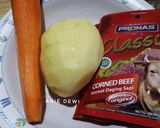 Foto langkah ke 1 dari resep Rogout/Ragout isian pastel/risoles/kroket kentang ekonomis.