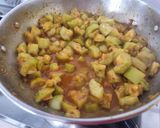 A picture of step 3 of Turiya nu shak.