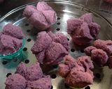 Foto langkah ke 4 dari resep Bolu kukus Ubi Ungu.