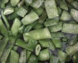 Foto del paso 1 de la receta: Judías verdes salteadas con bacon y huevo