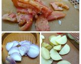 A picture of step 3 of Prawn Sahi Biryani in my style.
