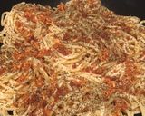 Une image de l'étape 6 de Spaghettis à l’ail huile d’olive et chapelure de pain complet (spaghettis aglio e olio).
