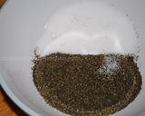 A picture of step 1 of Green tea milk.