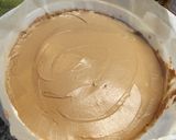 Foto del paso 5 de la receta Tarta de queso de limón y chocolate con cerezas, sin horno