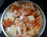 A picture of step 2 of Potato wedges.