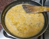A picture of step 3 of Paneer do pyaza white gravi.