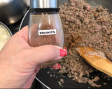 Foto del paso 5 de la receta: Budín de zapallitos italianos con carne