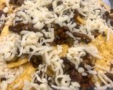 Foto del paso 3 de la receta Nachos con carne, queso y chiles poblanos