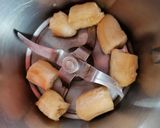 Une image de l'étape 1 de Smoothie fraise banane.
