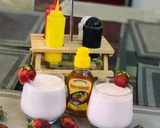 A picture of step 3 of Strawberry Shake.
