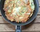 Foto langkah ke 7 dari resep Telur dadar kacang panjang daun jeruk.