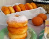 Foto langkah ke 2 dari resep Donat Susu Soft Bread #Full Milk😊.
