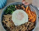 Foto langkah ke 6 dari resep Bibimbap (Nasi Campur Korea).