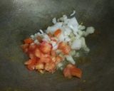 A picture of step 2 of Amritsari chole.