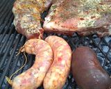 Foto del paso 4 de la receta: Asado a la parrilla de pecho y colita especiadas