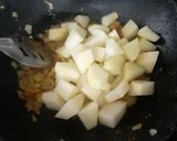 A picture of step 3 of Methi.