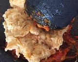 Foto langkah ke 6 dari resep Ayam Geprek Keju Mozzarella.