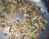 A picture of step 4 of Chicken floral patties.