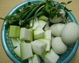 Hình bước làm 1 của món Trứng vịt lộn um bầu