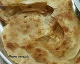 A picture of step 10 of Chur Chur paratha 😊😊😊.