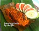 Foto langkah ke 4 dari resep Pepes Pindang Tongkol Daun Kemangi.