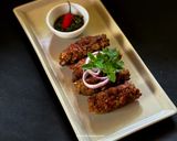A picture of step 8 of Mutton Sheekh Kabab.